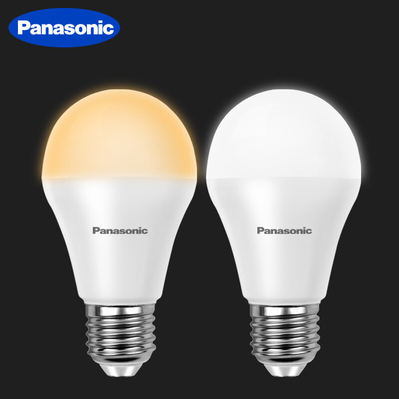 パナソニック-e27led電球,6w,9w,11w,ac 220v,230v,240v,白色スポットライト,暖かくて涼しい