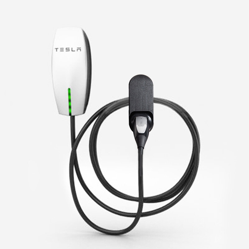 Nowy 2021 dla Tesla Model 3 Y X S akcesoria kabel ładowarki samochodowej uchwyt do przechowywania do montażu ściennego typy ładowania 2 Organizer