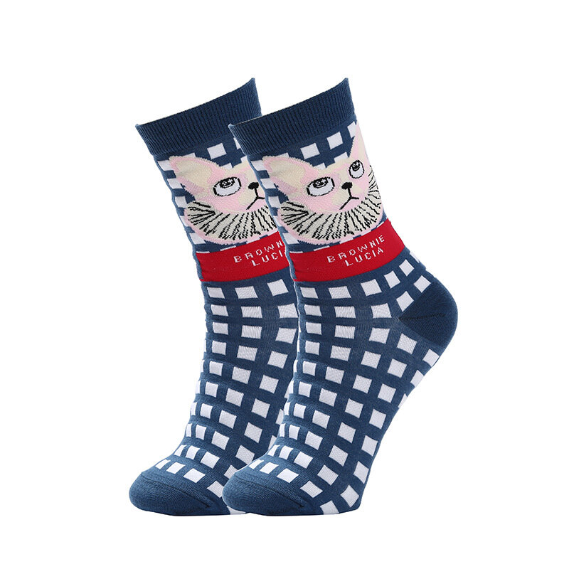 Fashion Lustige Herren Socken Hip Hop Harajuku Kawaii Cartoon Baumwolle Socken Obst Tier Bier Lebensmittel Glücklich Casual Socken Geschenke für männer