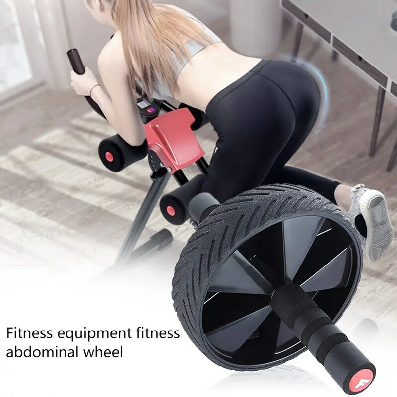 Rolo da roda do ab do equipamento do exercício da roda do rolo do abs para o ginásio em casa