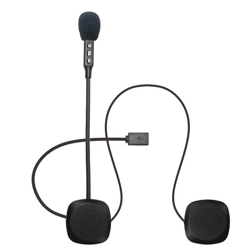 Zestaw słuchawkowy Bluetooth do kasku motocyklowego automatycznie odbiera połączenie, jeżdżąc zestawem słuchawkowym Bluetooth