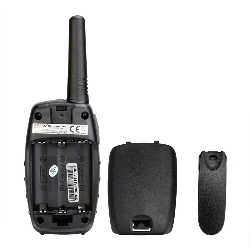 Retevis-mini walkie talkie rt628 para crianças, 2 peças, 0.5w, portátil, rádio para acampamento, caminhada, festival, presente de aniversário