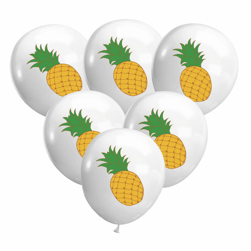 12 cal ananas lateksowe konfetti do balonów balon dla dzieci Baby Shower prezenty urodzinowe dekoracje ślubne rocznica zaopatrzenie firm