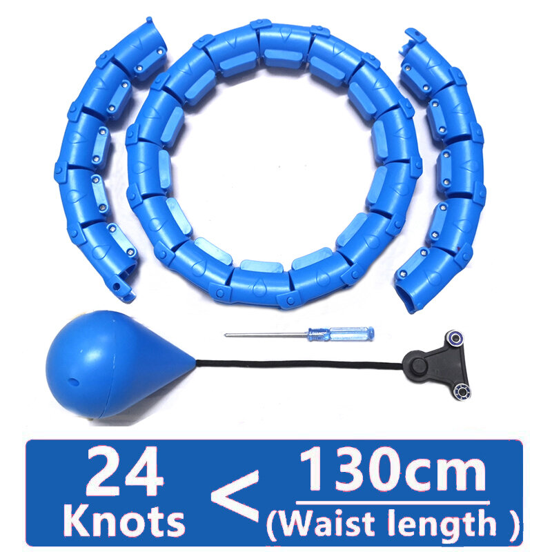 สมาร์ท Weighted Sport Hoop เอวท้องฟิตเนส Hoops ถอดออกได้24 Knots 28 Knots ลดน้ำหนัก Hoop Adj อุปกรณ์การออกกำลังกาย