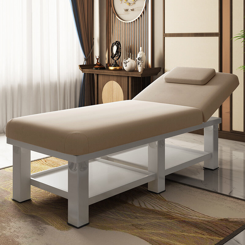Cama de masaje con agujero para salón de belleza, cama de masaje antigua para fisioterapia en el hogar, tatuaje, cama para cuerpo entero, acupuntura