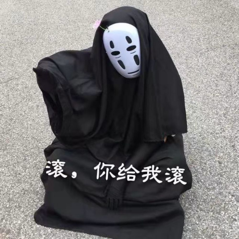 Carnival Costume for Kids Scary Mask + Gloves + Skull Gown Halloween Scary Costumes Child Black Man Costume for Adults