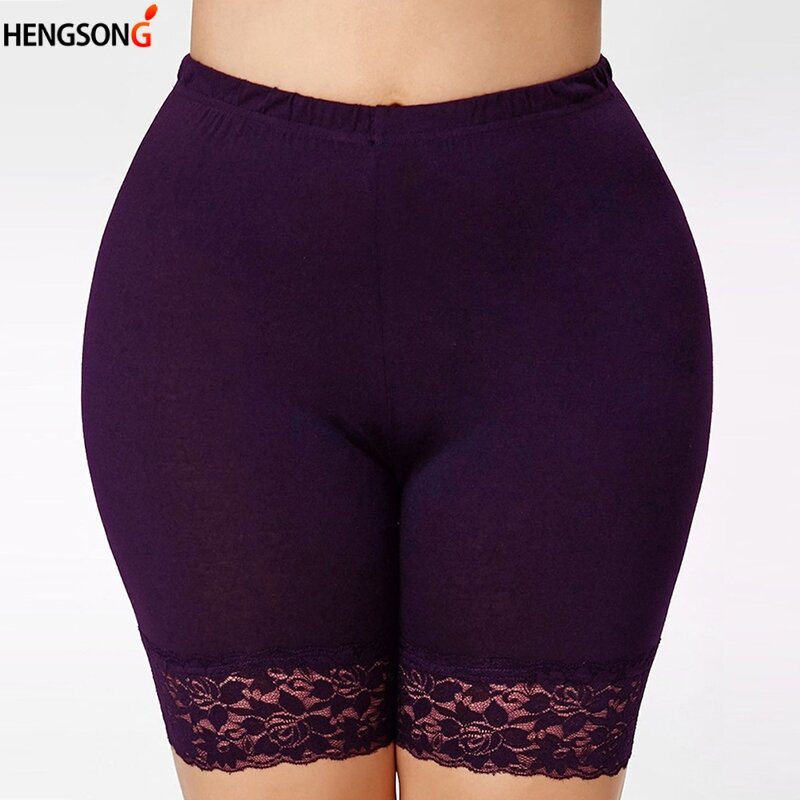 women's Shorts Hot Safety Short Pants Elastic Anti Chafing Lace Thigh Sock Middle Waist Prevent Leg Thigh Chafing Sock