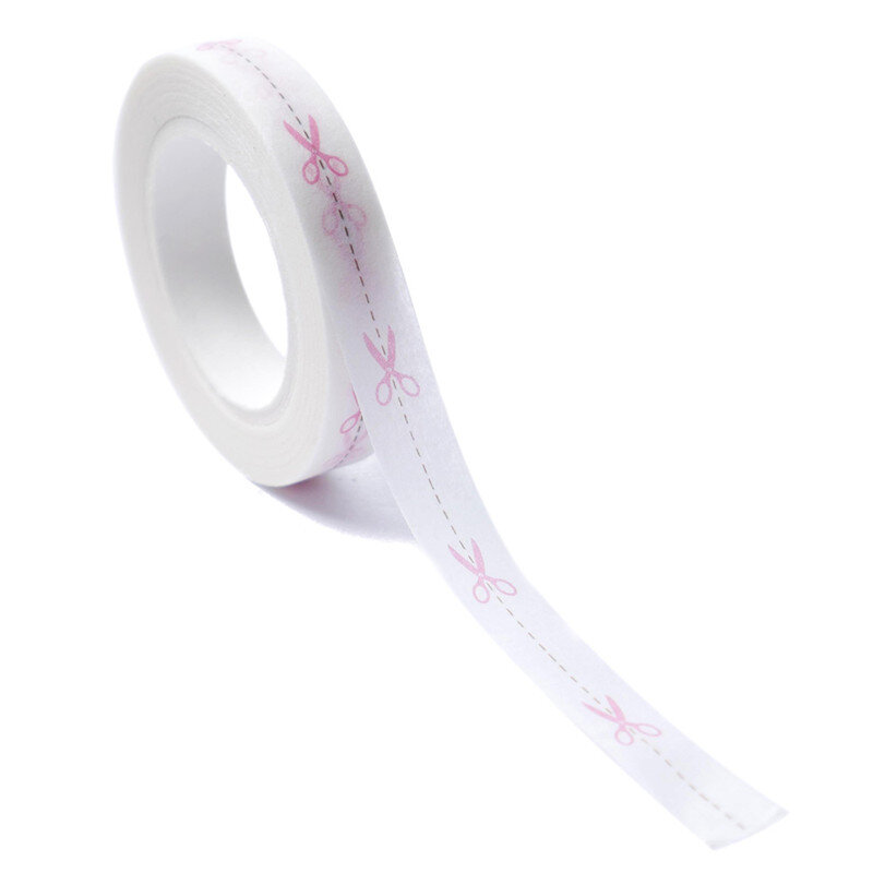 3 gaya 8mm * 10m Scrapbooking Masking Tape Jantung Pola Self-Adhesive Diary Ablum Hiasan Kertas Washi tape Perlengkapan Sekolah
