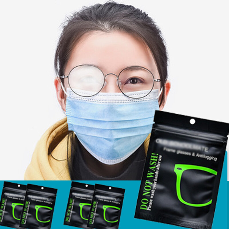 ZK30 5-30-50PCS universale uomo donna Anti nebbia pulire panno riutilizzabile per occhiali nuoto occhiali Bicyle occhiali Unisex panno lente