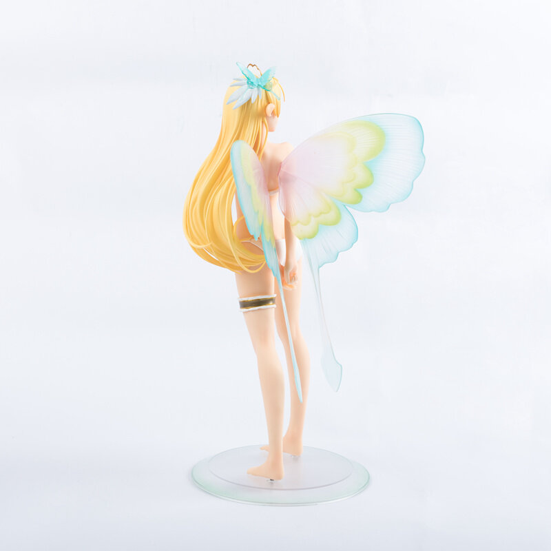 Hentai anime figura de ação nativetone t2 arte meninas sexy elf fada rainha borboleta ver. Estátua adulto coleção modelo brinquedo presente