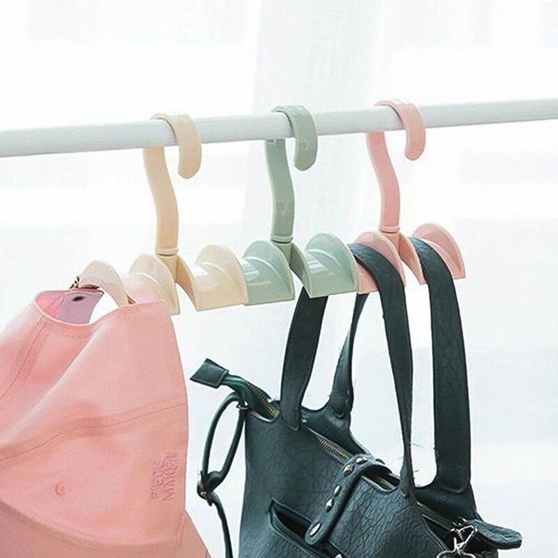 Handtasche Aufhänger 360-grad Rotierenden Kleiderschrank Lagerung Haken, Schrank Lagerung Spart Platz, geeignet Für Tasche Neckbands Und Schals
