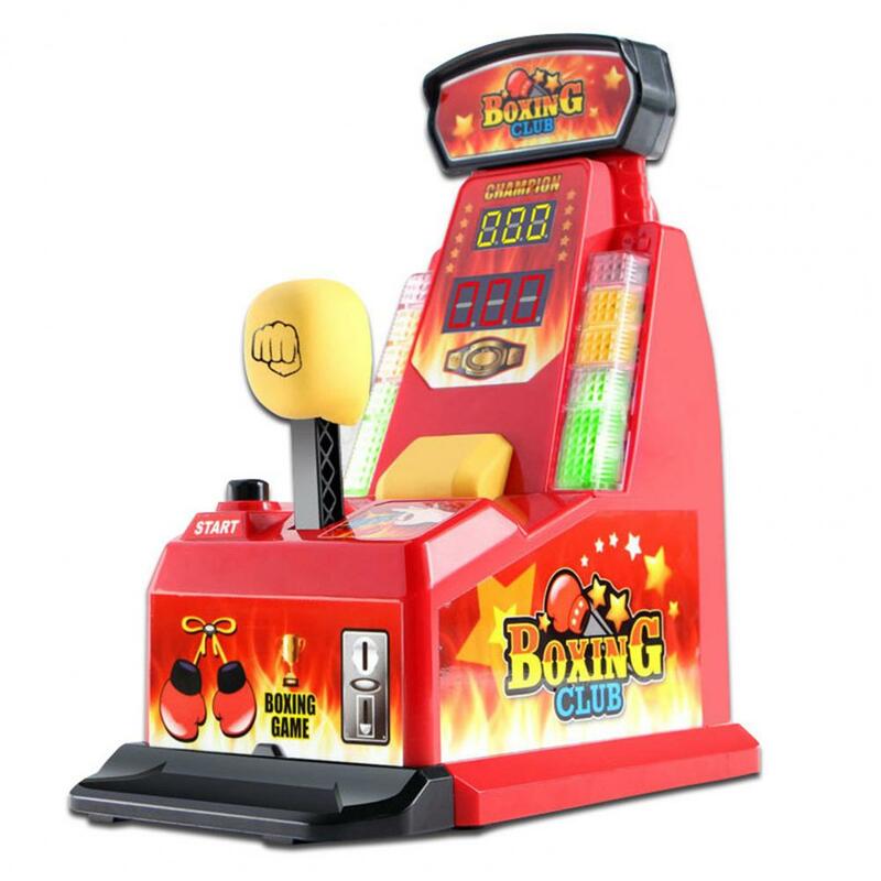Máquina de brinquedo integradora dedo desktop educacional competição boxe crianças