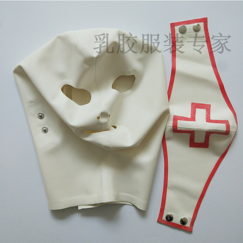 Sexy adults Latex Mask Rubber Hood for Party Wear unisex fetish halloween cosplay mask sexy Women Face mask Cosplay Games