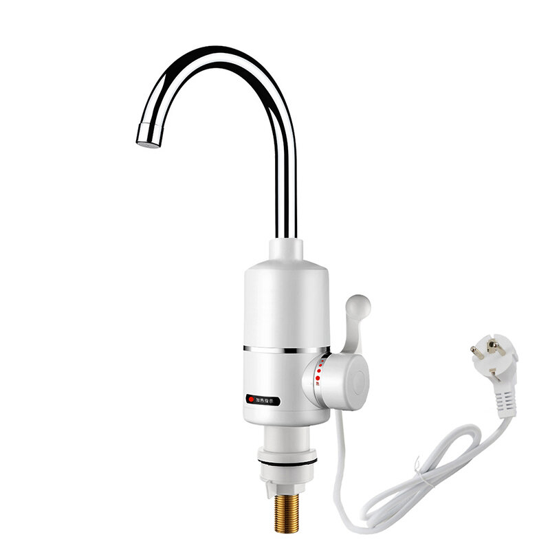 3000W Electric Water Heater Tankless Kitchen  Instant Hot Water Tap Heater Electric Water Faucet Heating tap 220v