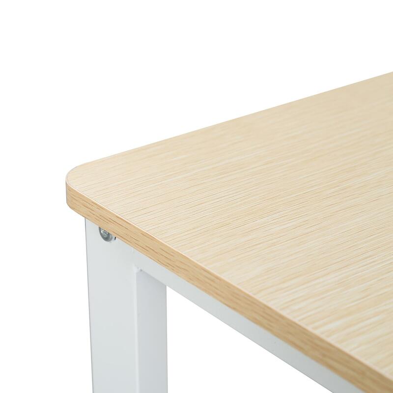 Простой угловой стол для одного персонала, комбинированный стол для дома, простой ученический стол L-образной формы для настольного компьют...