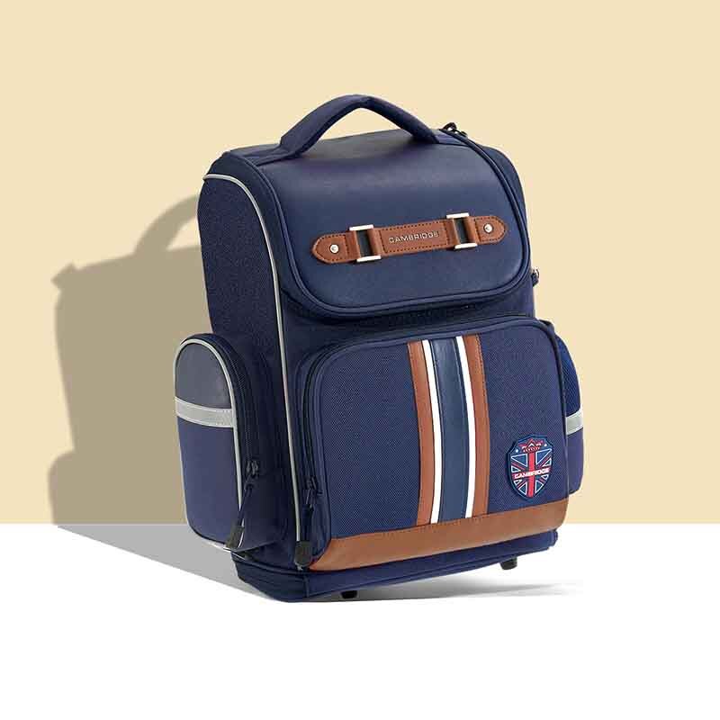 Детский рюкзак для учеников и студентов в английском стиле, школьные сумки, рюкзак для защиты позвоночника, водонепроницаемые Рюкзаки, Детс...