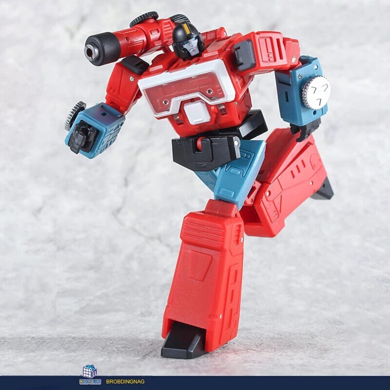 Novo magic square MS-TOYS transformação MS-B33 msb33 perceptor mortal 2.0 mini figura de ação brinquedo com caixa