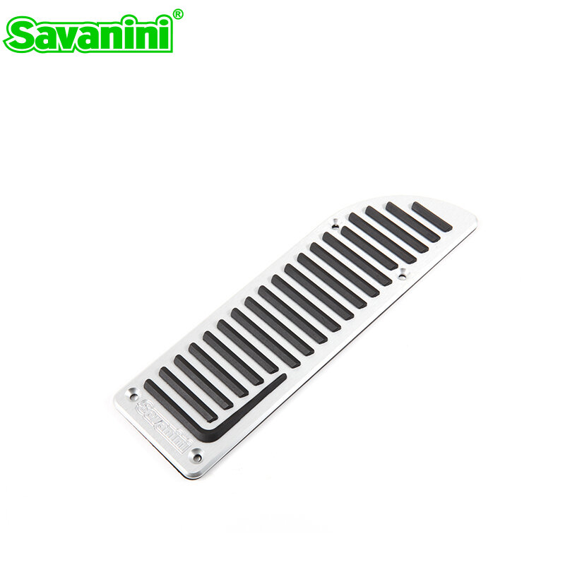 Savanini Aluminum Footrest Gas Brake Pedals Pad kit For Volvo S60 S80L XC60 S60L V60 XC70 auto car no drilling cool design