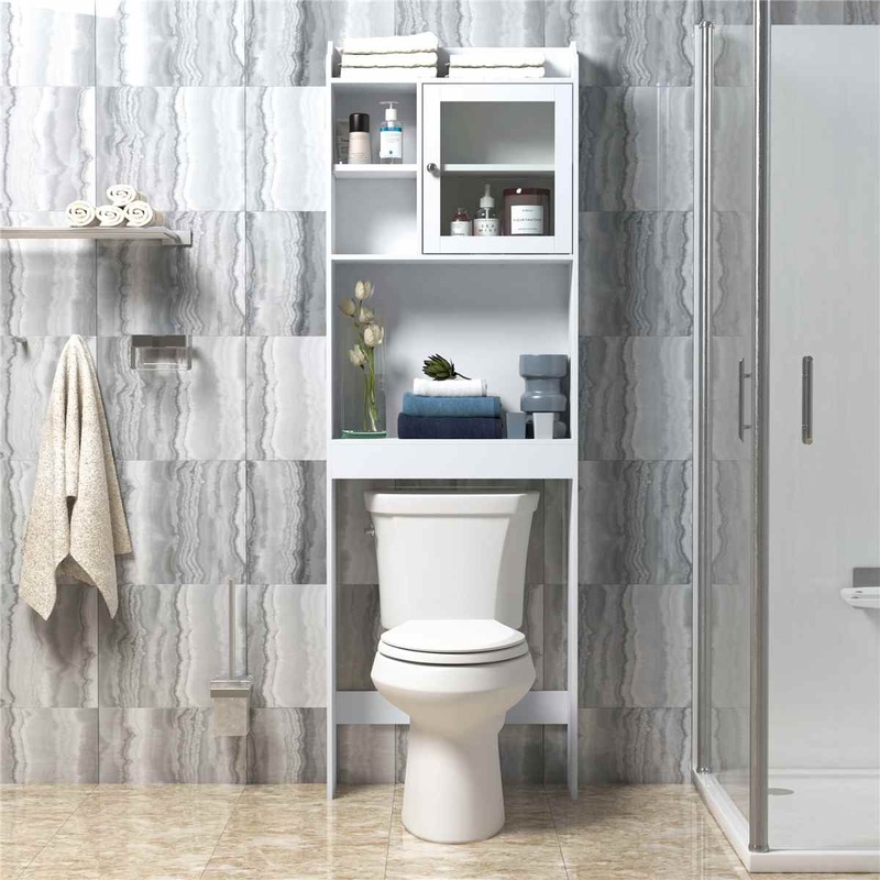 3 Tier toaleta schowek na ręczniki uchwyt na półkę ponad półka na ręczniki łazienkowe stojak do przechowywania w łazience akcesoria Organizer do szafki