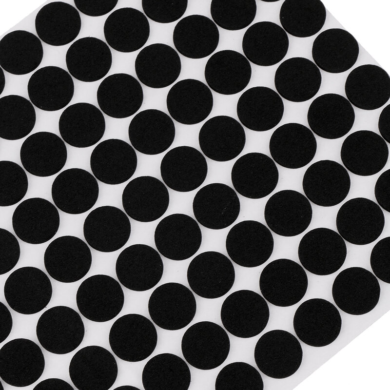 Черные резиновые прокладки для мебели, 5 листов, не многофункциональные, самодельные