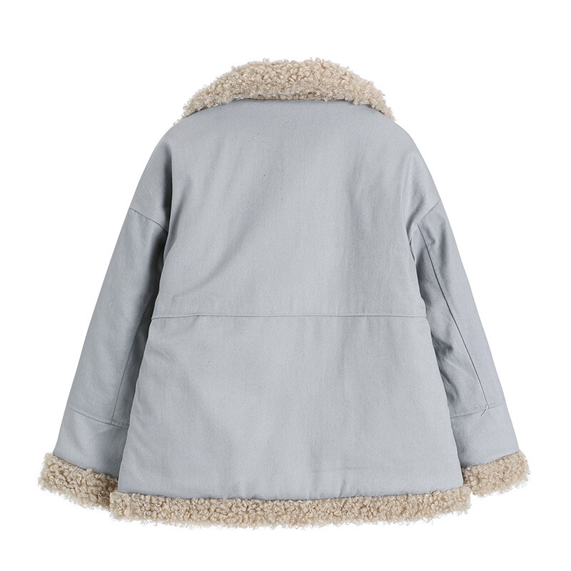 Abrigo de algodón estilo Vintage para mujer, parka larga y cálida, acolchada, con cuello de piel, gruesa e informal, para invierno, novedad de 2022