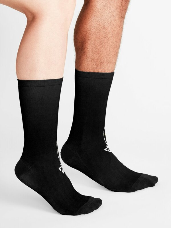 Забавные носки для защиты от юриста, осенние спортивные носки унисекс черного цвета из дышащего хлопка с мультяшным рисунком