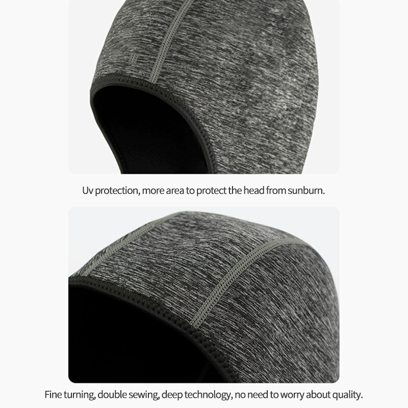 Cuffia da nuoto 3mm cappello da sub in Neoprene tessuto professionale Uniex NCR mute invernali a prova di freddo copricapo casco costumi da bagno