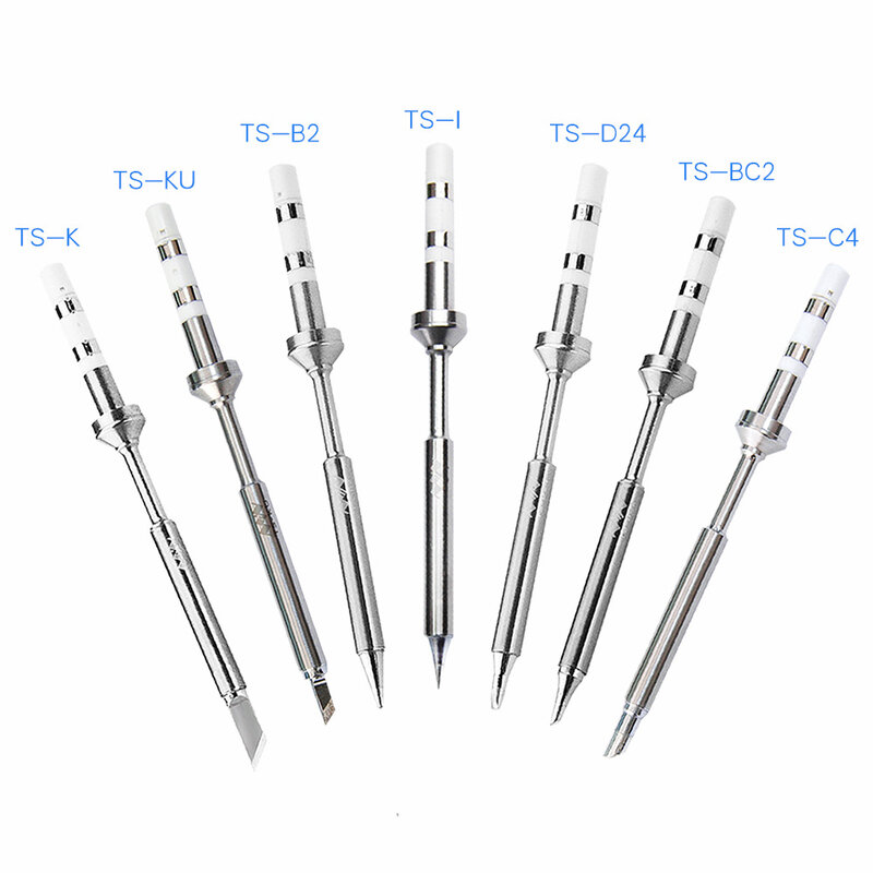 Original TS100 Soldering Tips for SQ001/TS100 Electric soldering iron Smart Digital Adjustable temp Replacement Solder Iron Tips