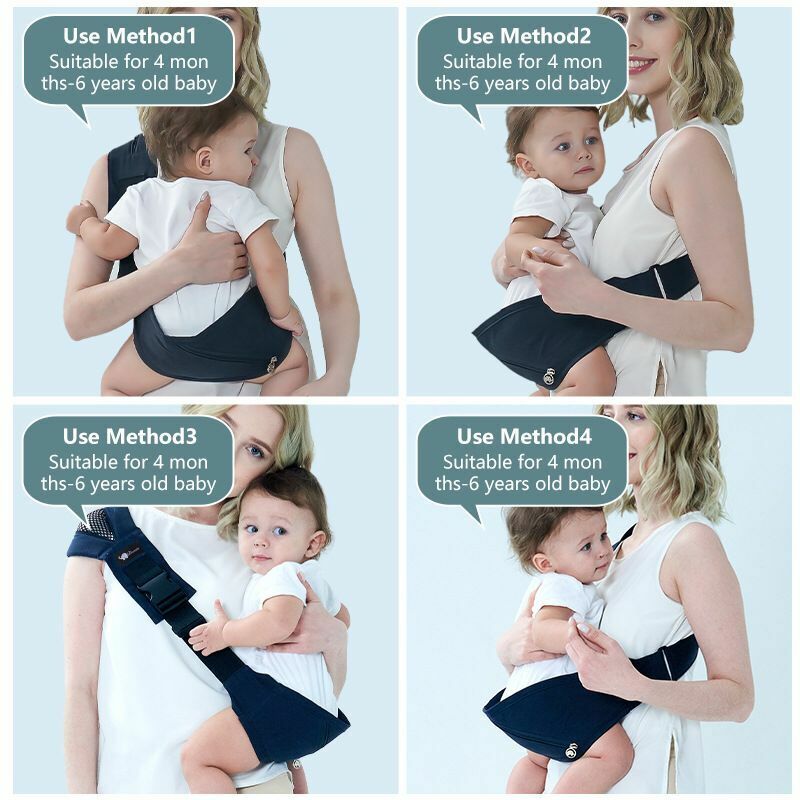 Regulowany otulaczek do noszenia wielofunkcyjny nosidełko dla dziecka saszetka do noszenia z przodu chusta do noszenia dzieci miękka chusta do noszenia dla noworodków 2021NEW style