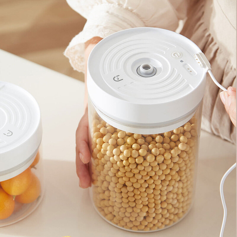 新しい芽自動ポンピング空気真空鮮度ボックスインテリジェント定圧食品保存容器ポータブル食品密封されたボックス