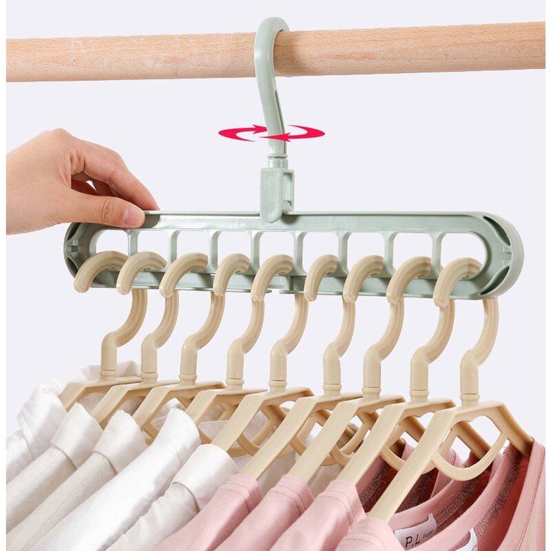 Vestuário cabide organizador multi-porto suporte roupas do bebê cremalheiras de secagem de plástico cachecol cabide rack de armazenamento cabides para roupas