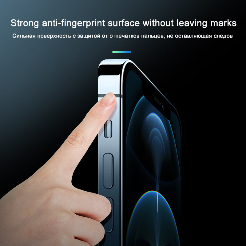 Film Hidrogel Transparan untuk Apple iPhone 12 Pro Max Film Sisi Ponsel iPhone 12 Mini Film Pelindung Batas Ultra-tipis Bukan Kaca