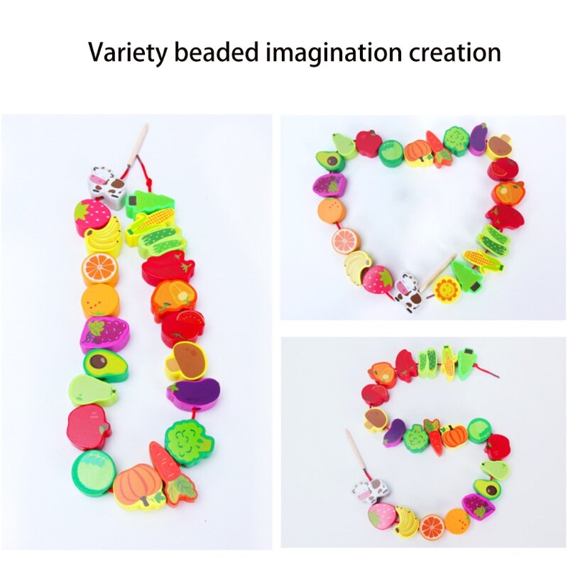 Novelty Children Wooden Beads Toys for Kids 6-8 Creative Brain Table Game