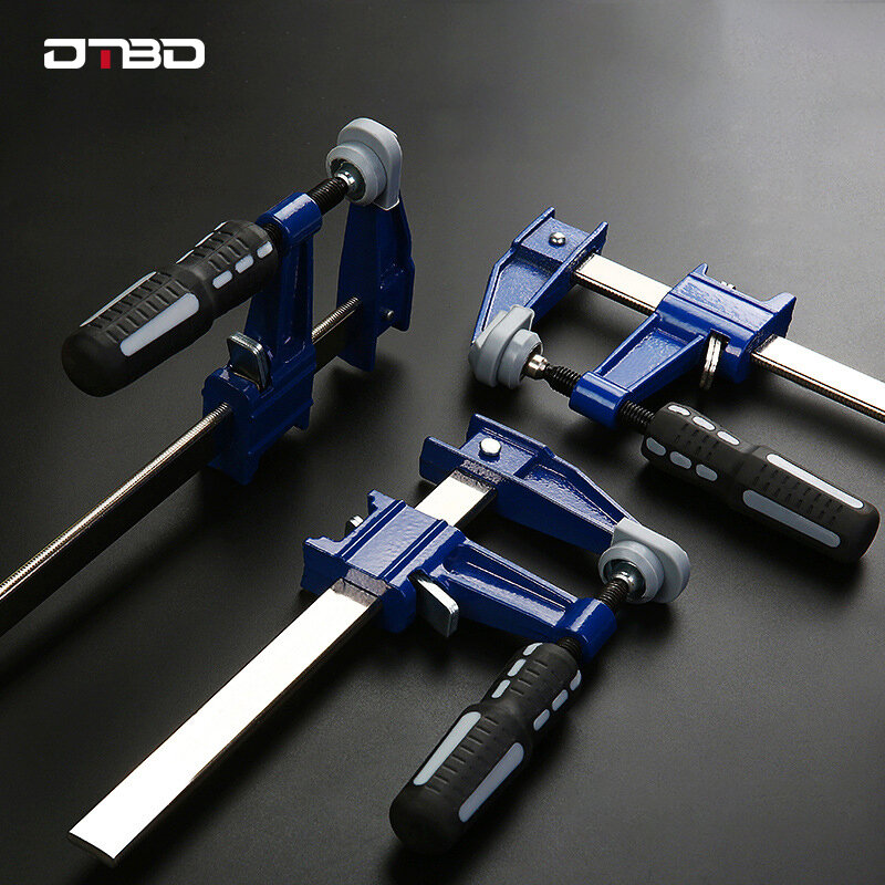 DTBD 1PC 6/12/18/24Inch Quick Ratchet Release Speed Squeeze Wood Working Work Bar Clamp Clip Kit Hand Tool  Woodworking Tools