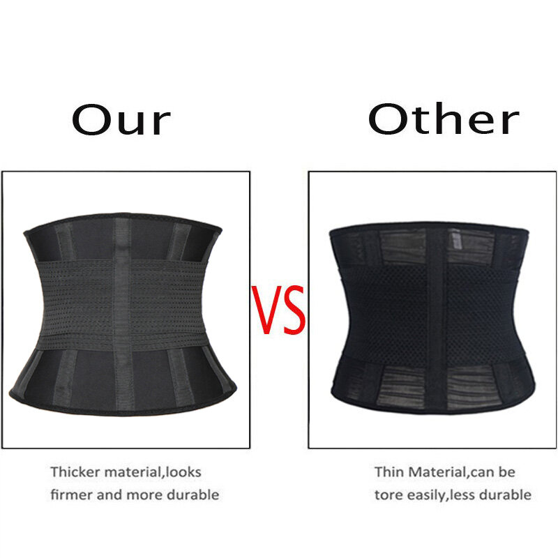 Fitness Riem Xtreme Power Thermo Body Shaper Taille Trainer Trimmer Corset Taille Riem Cincher Wrap Workout Shapewear Afslanken