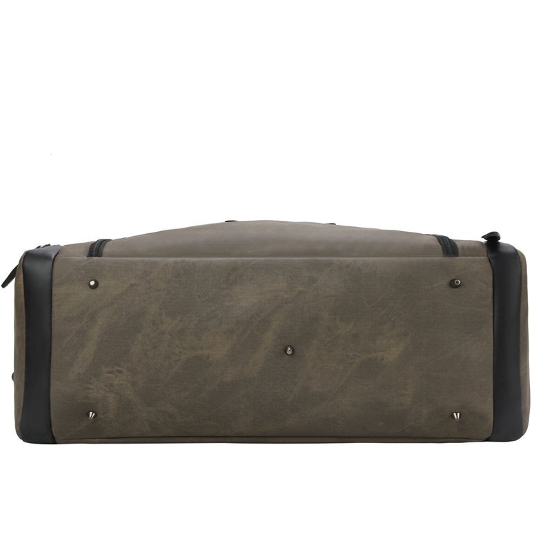 YILIAN-bolsa de viaje de cuero abrasivo Vintage para hombre, bolso informal de moda, de gran capacidad, portátil, impermeable, resistente al desgaste, de negocios