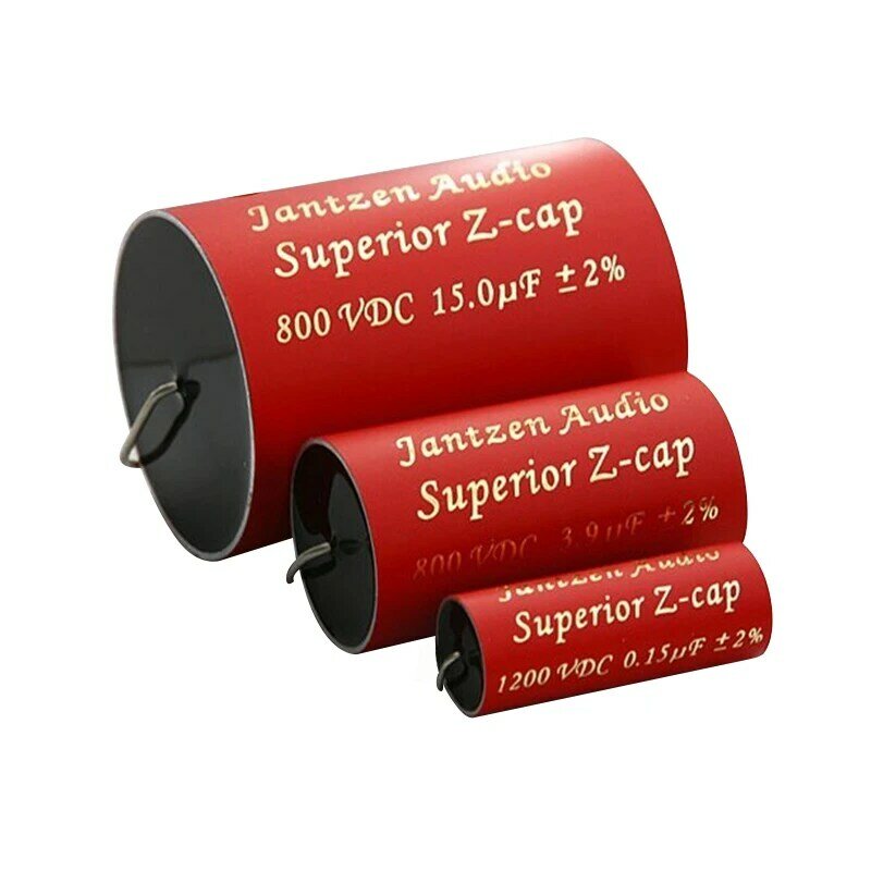 Capacitor de áudio superior z-cap série 800vcd 2%, de grau audióbico, frete grátis