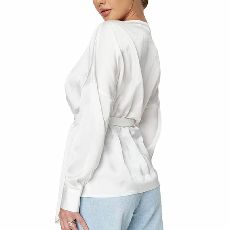 Efinny blusas femininas elegantes blusas brancas blusas de manga comprida femme verão outono superior femme plus size tops blusas elegantes