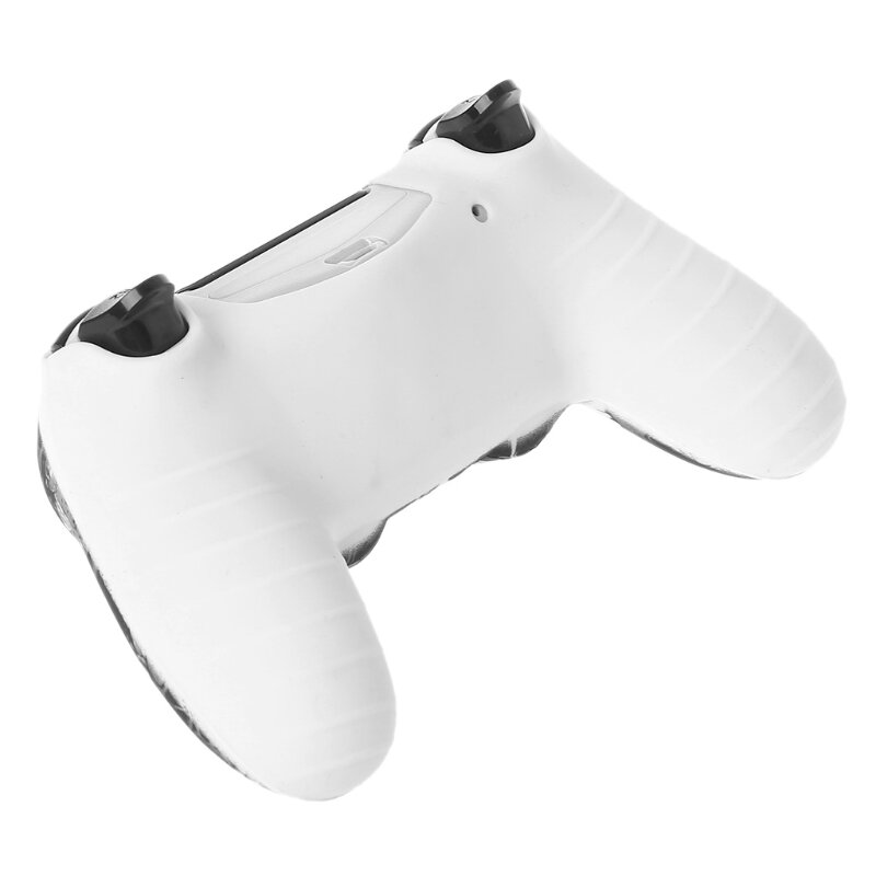 Силиконовый защитный чехол для контроллера геймпада + 2 держателя для PS4