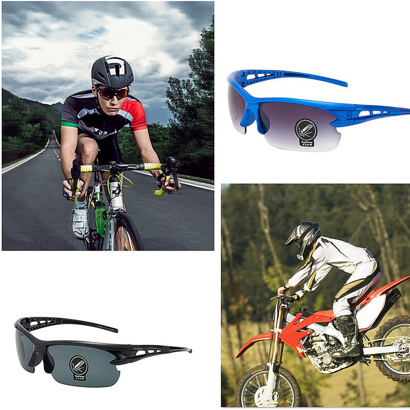 Eliteson Fahrrad Motorrad Brille Für Sport Brillen UV 400 Outdoor Ausrüstung Sonnenbrille Radfahren Motoross Gläser Offroad