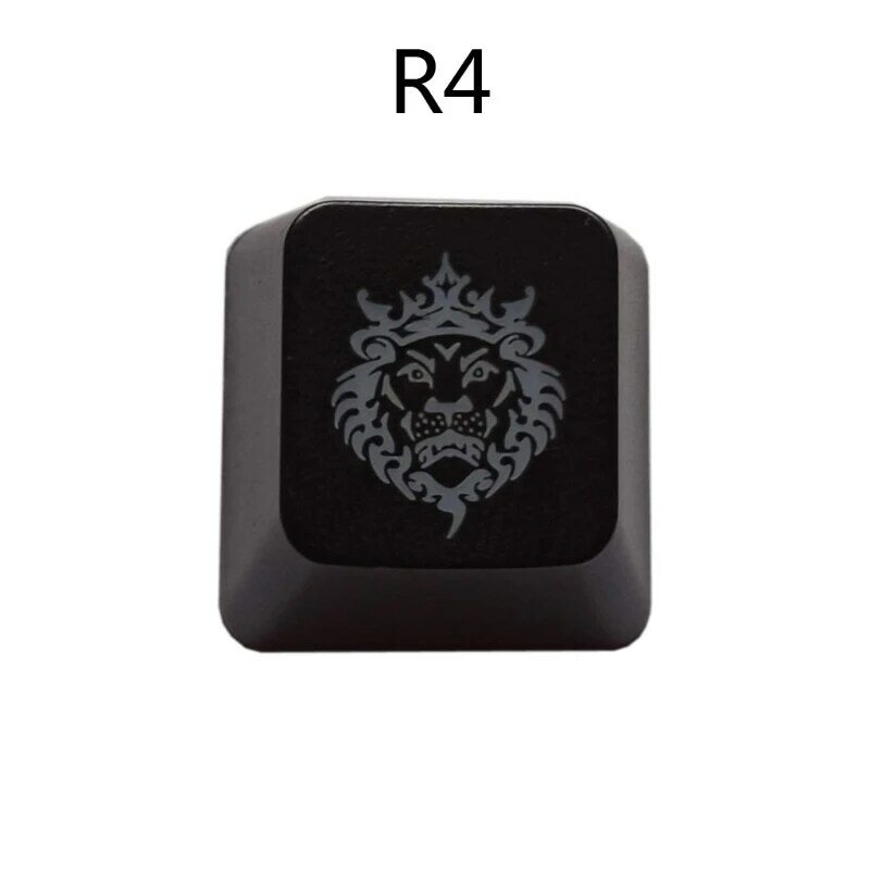 Tapa de teclado mecánico retroiluminada R4, tecla translúcida con personalidad, 1 ud.