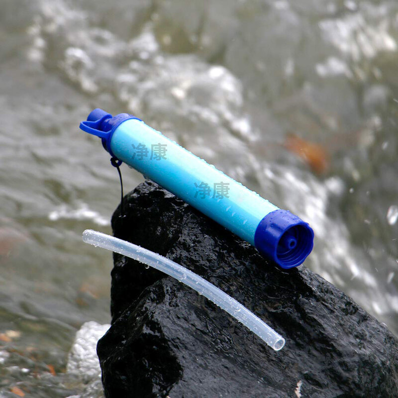 Water Filter Straws Camping Equipment Water Purifier Water Filtration System Emergency Hiking Accessories Outdoor Survival