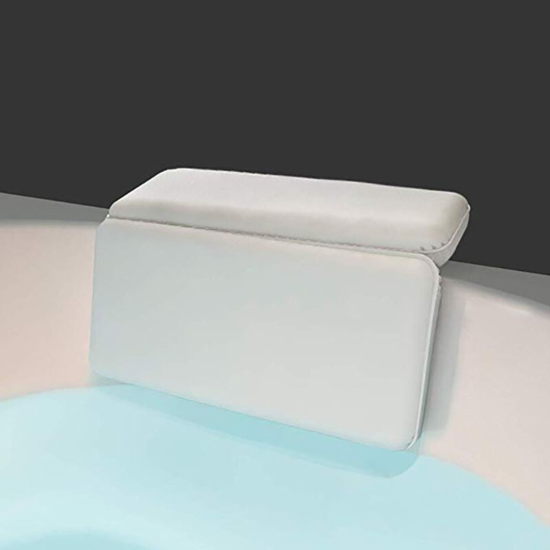Wysokiej jakości poduszka do wanny mocne przyssawki łazienka szyi wsparcie wanny poduszka wodoodporna anty-pleśni łatwe do czyszczenia