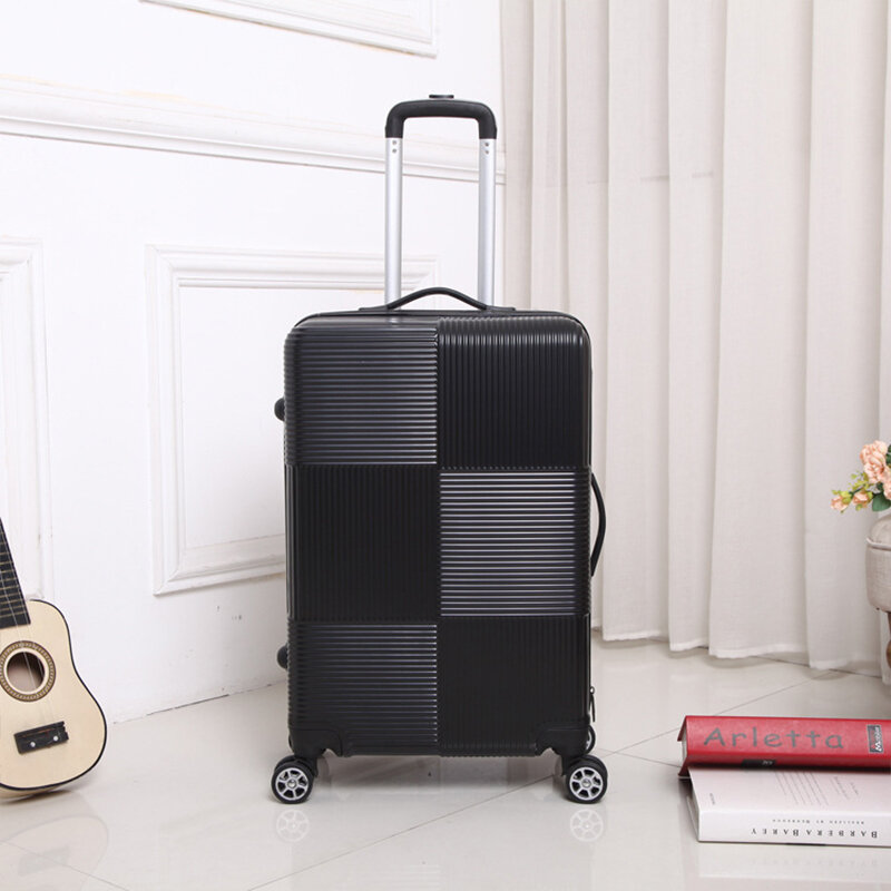 20'24'28' ジッパー荷物スーツケースに車輪ローリング荷物袋トロリーケース旅行スーツケース 4sホイール送料無料