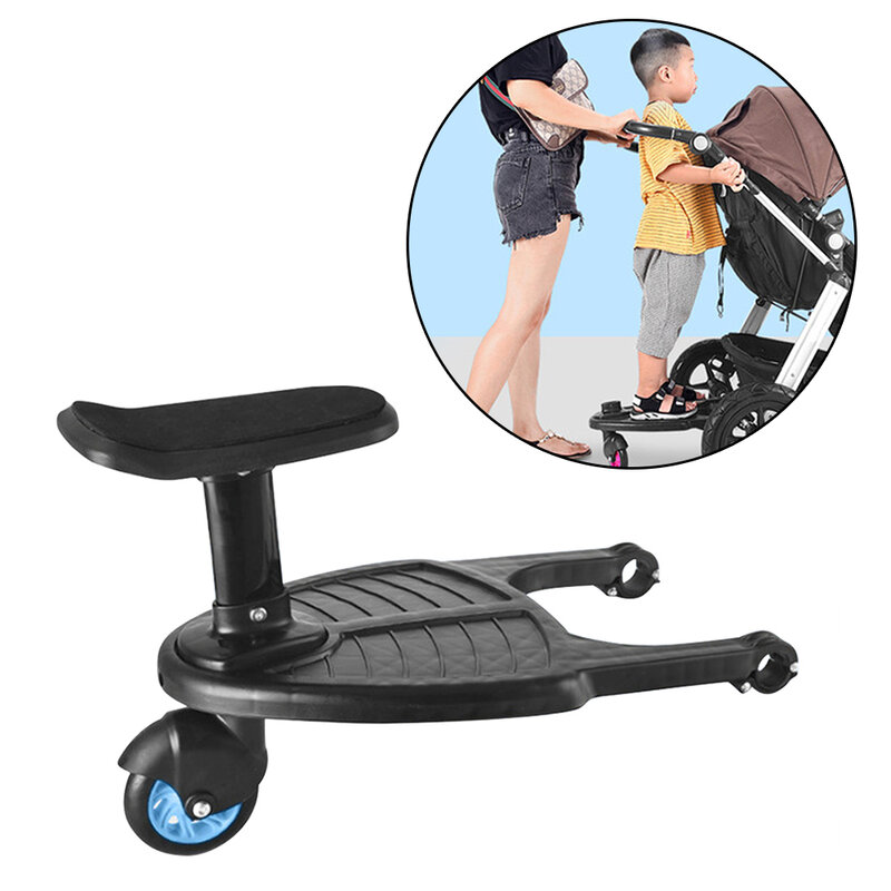 Dzieci szybowiec deska moda dzieci wózek pedał Adapter Twins akcesoria dla dzieci drugie dziecko stoi płyta siedzenia siedzenia
