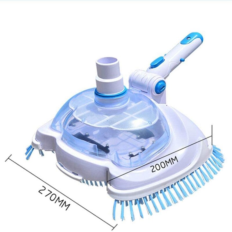Pool Vacuum Head Pool Brush Cleaning Underwater Cleaner Sewage Suction Pool Machine Cleaning and Maintenance Tools
