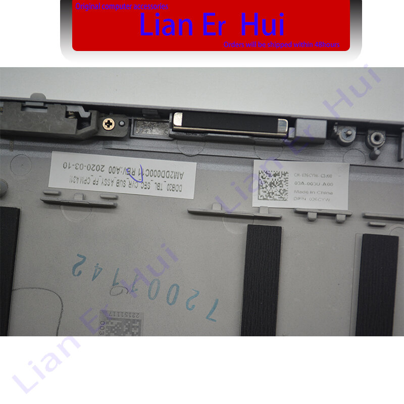 ใหม่แล็ปท็อป LCD ด้านหลังฝาปิดกลับด้านบนฝาครอบ Case สำหรับ Dell Latitude 7200 2-In-1 026CYW 26CYW