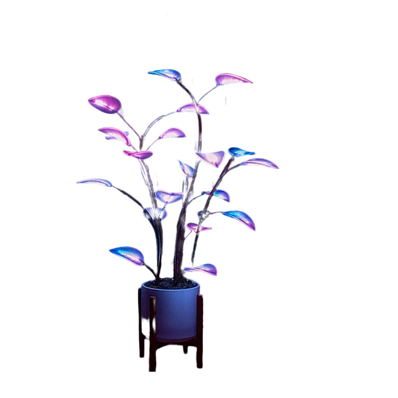 Veilleuses Led multicolores plante d'intérieur magique, décoration de chambre, 300/500 perles, éclairage à couleur changeante