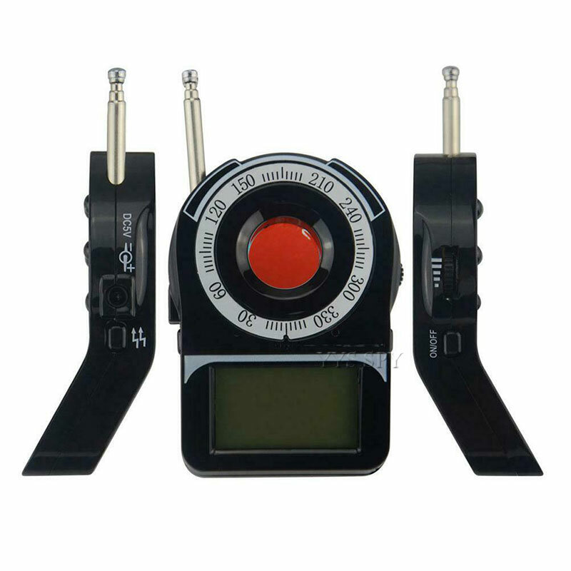 Mini CC309 rilevatore di segnale RF Anti Spy Camera Wifi Wireless cablato nascosto Len Scanner eavesdrop Bug Anti Candid Camara Finder