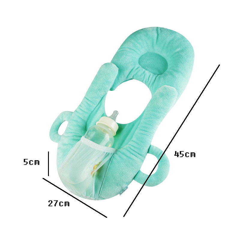 Oreiller d'allaitement multifonctionnel pour bébé, soutien-tête en coton PP à mémoire de forme